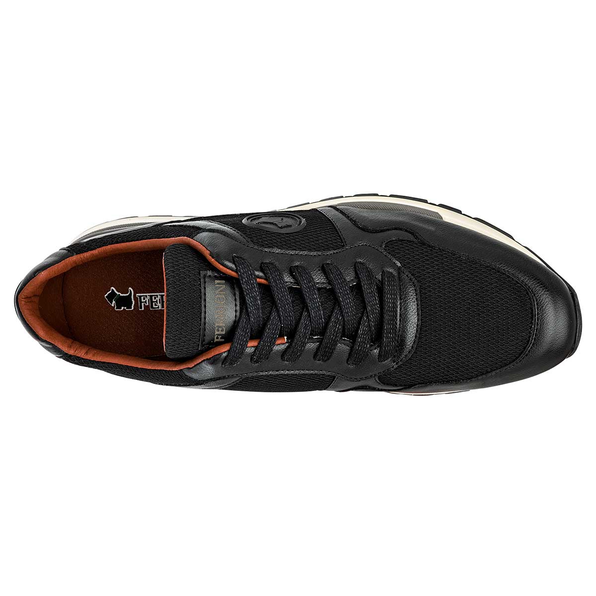 Tenis Tipo deportivo Exterior Sintético Color Negro Para Hombre De Ferrioni