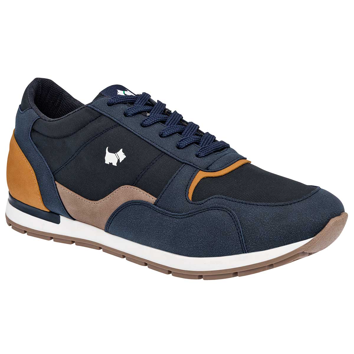 Tenis Tipo deportivo Exterior Textil Color Marino Para Hombre De Ferrioni