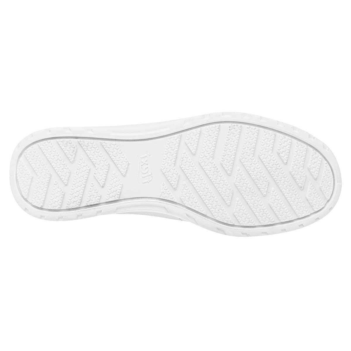 Zapato Mary Jane Exterior Piel Color Blanco Para Mujer De Flexi