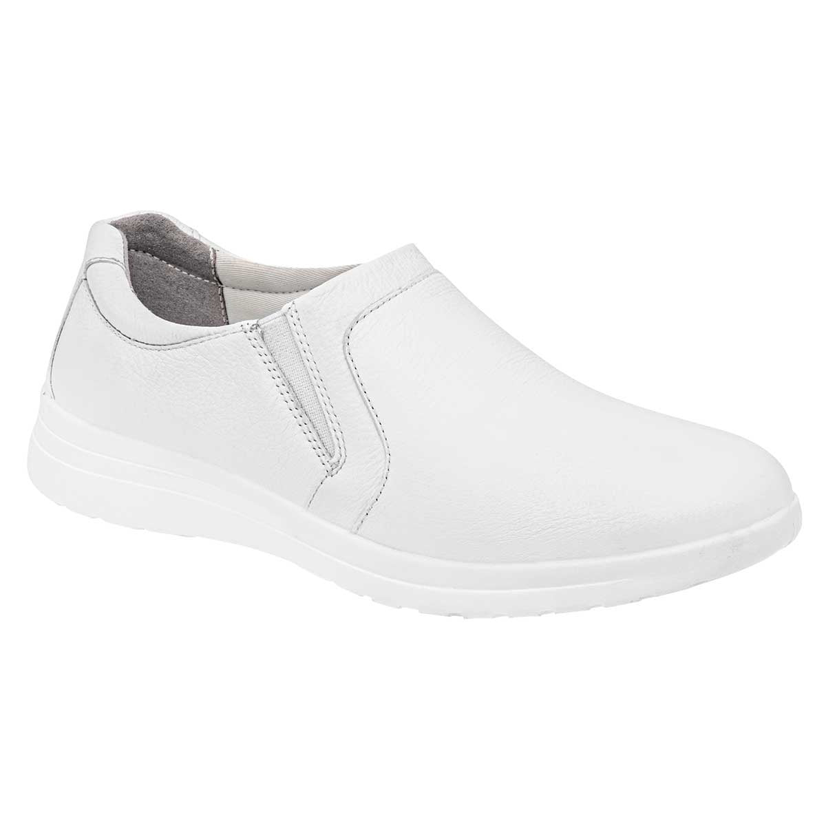 Zapato Mary Jane Exterior Piel Color Blanco Para Mujer De Flexi