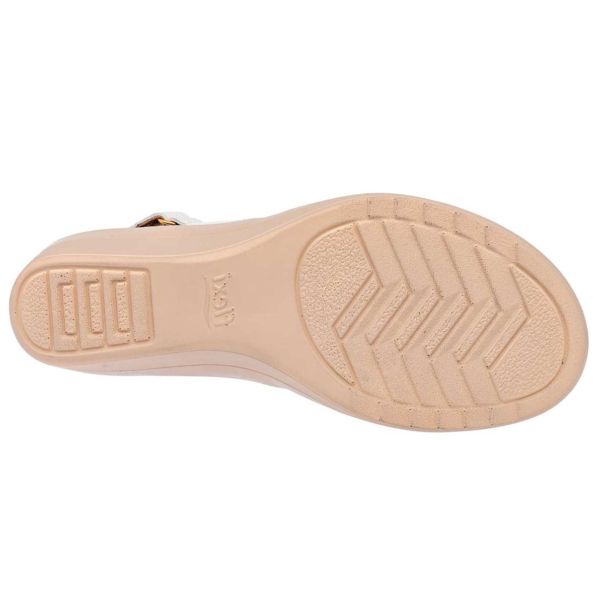 Sandalias con plataforma Exterior Piel Color Blanco Para Mujer De FLEXI