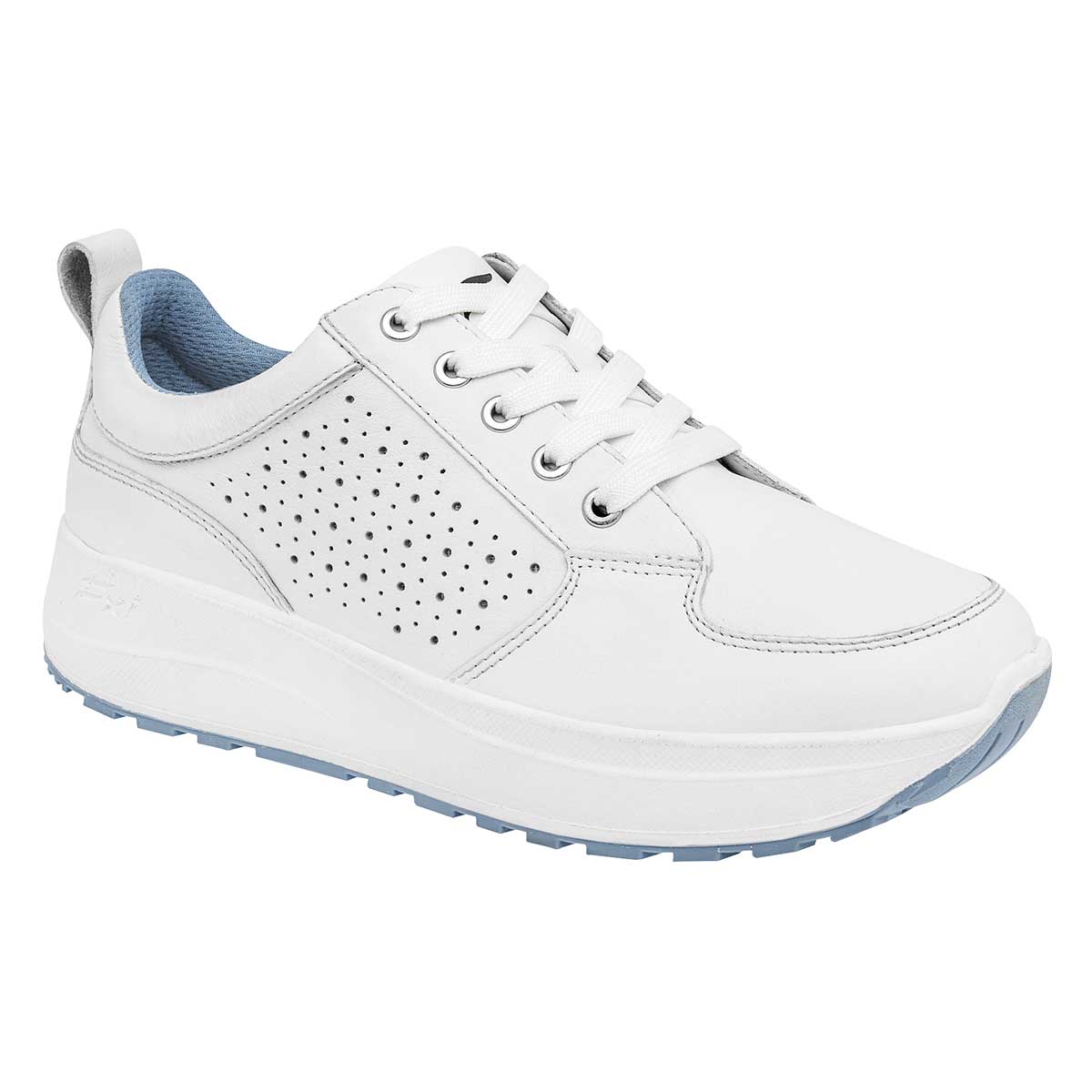 Tipo deportivo Exterior Piel Color Blanco Para Mujer  De Flexi