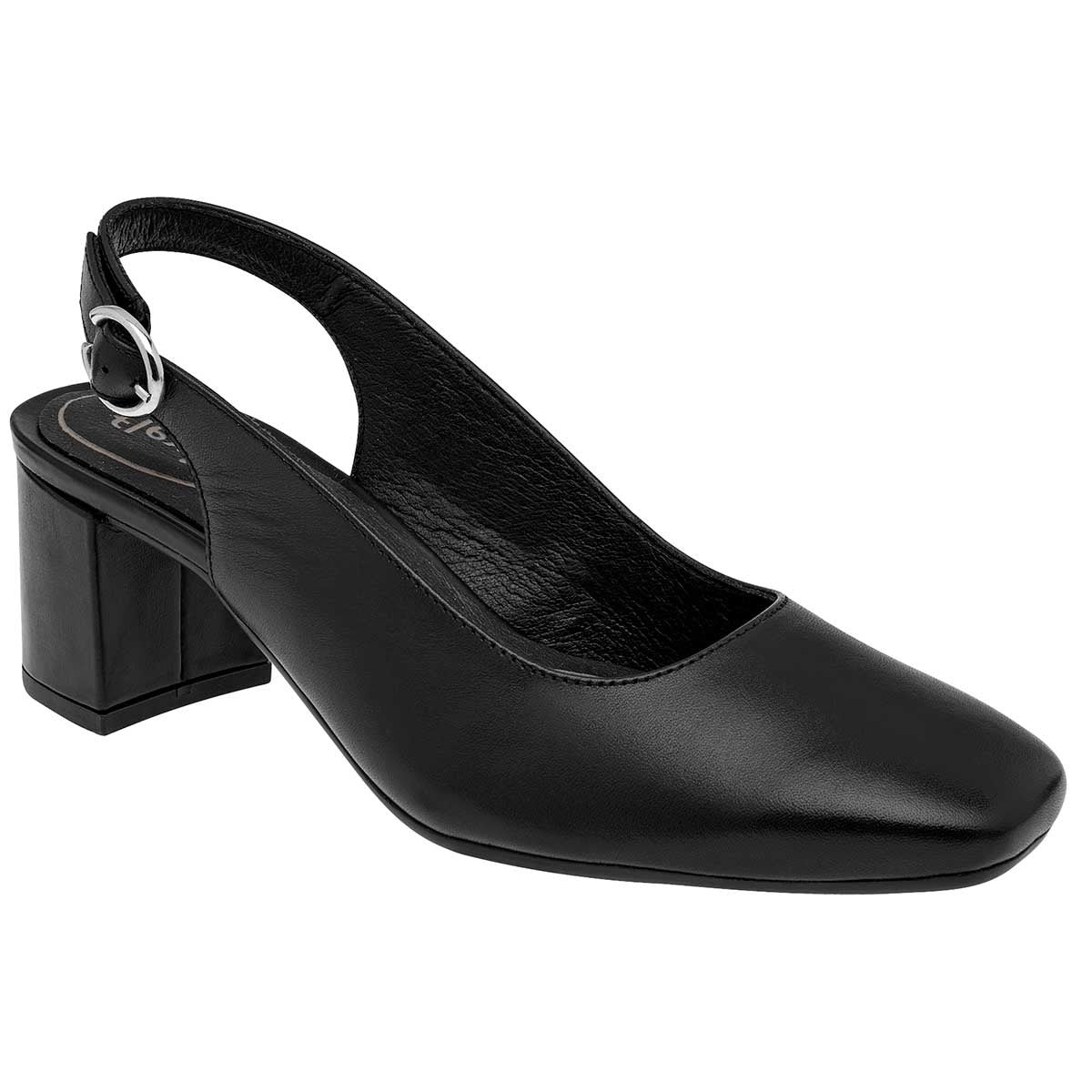 Zapatillas Exterior Piel Color Negro Para Mujer  De Flexi