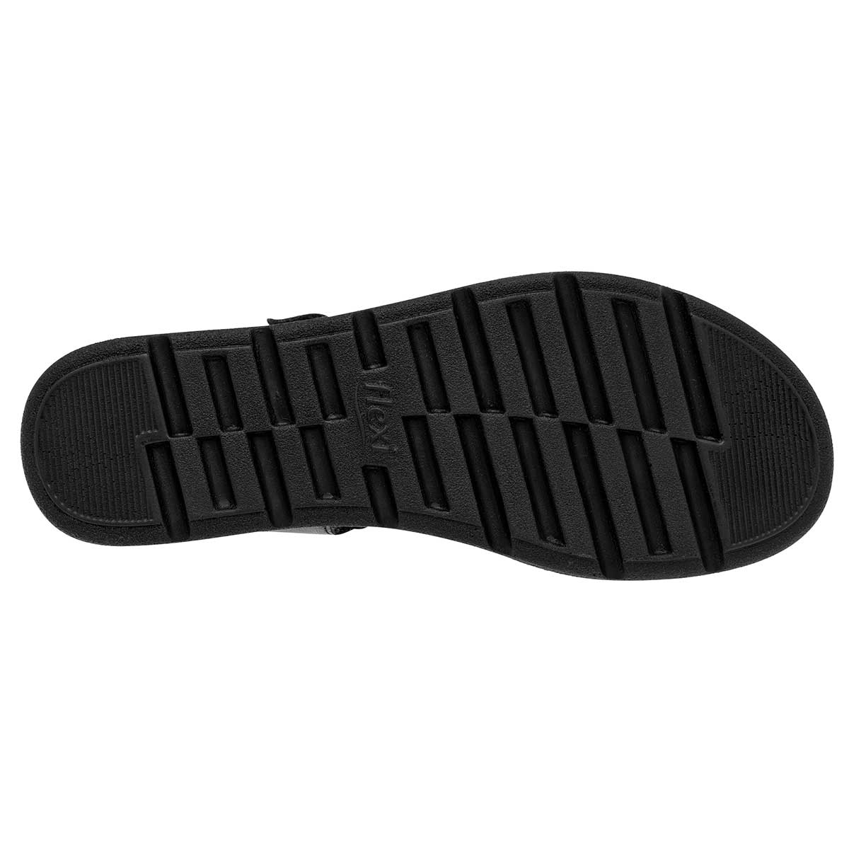 Sandalias con plataforma Exterior Piel Color Negro Para Mujer De FLEXI