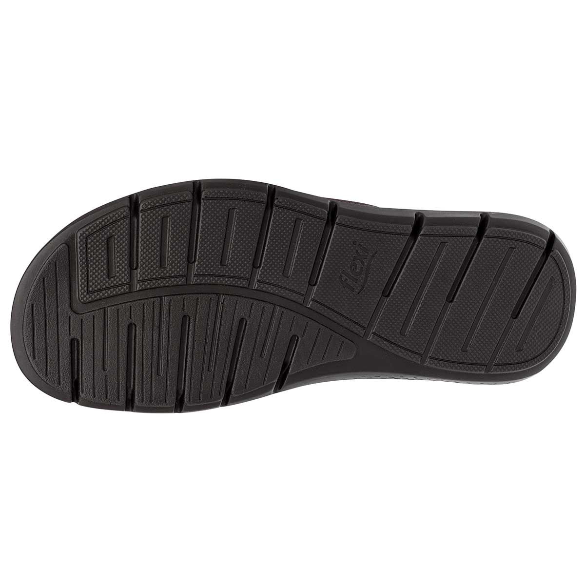 Sandalias de piso Exterior Piel Color Café Para Hombre De Flexi