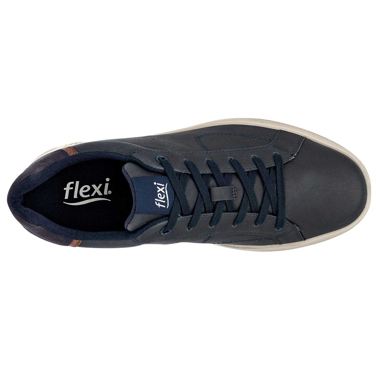 Tenis Tipo deportivo Exterior Sintético Color Marino Para Hombre De Flexi