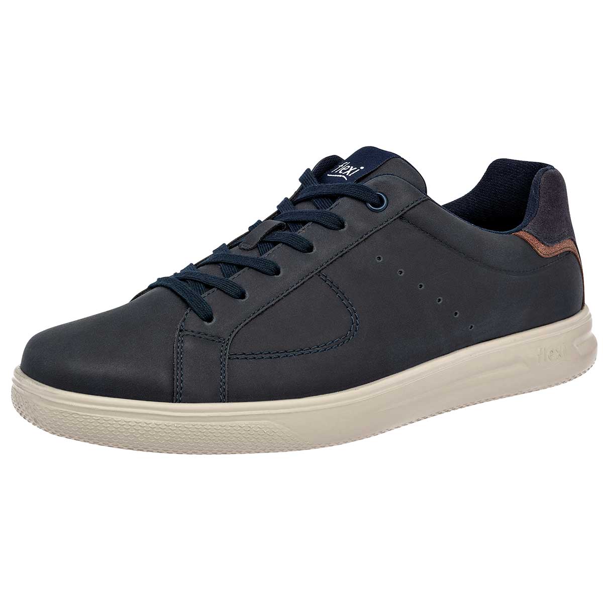 Tenis Tipo deportivo Exterior Sintético Color Marino Para Hombre De Flexi