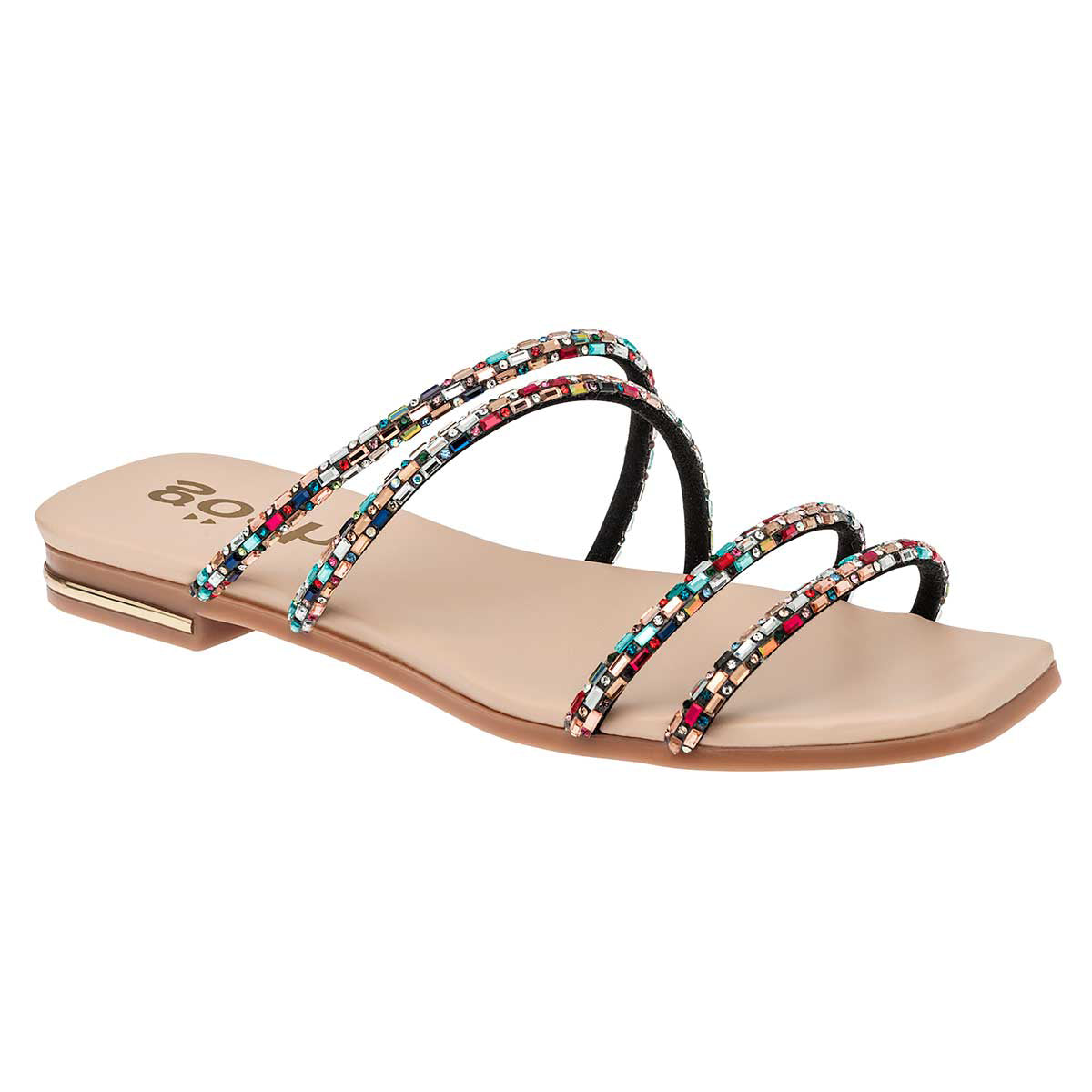 Sandalias de piso Exterior Piel sintética Color Multicolor Para Mujer De RBCOLLECTION