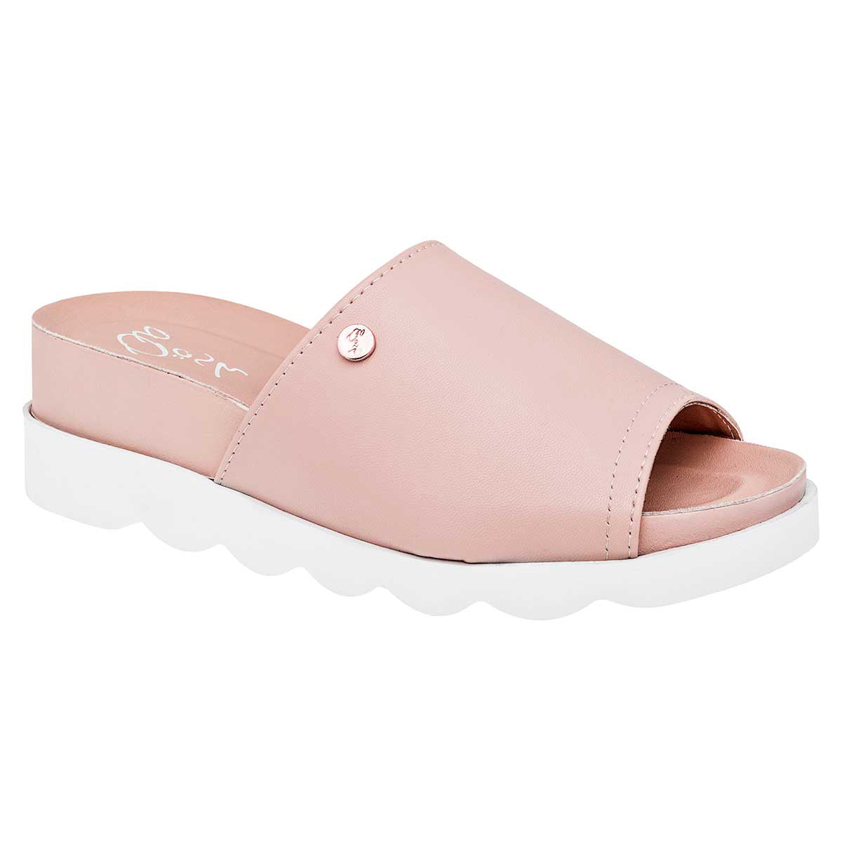 Sandalias clásicas Exterior Piel sintética Color Rosa Para Mujer De GOSH