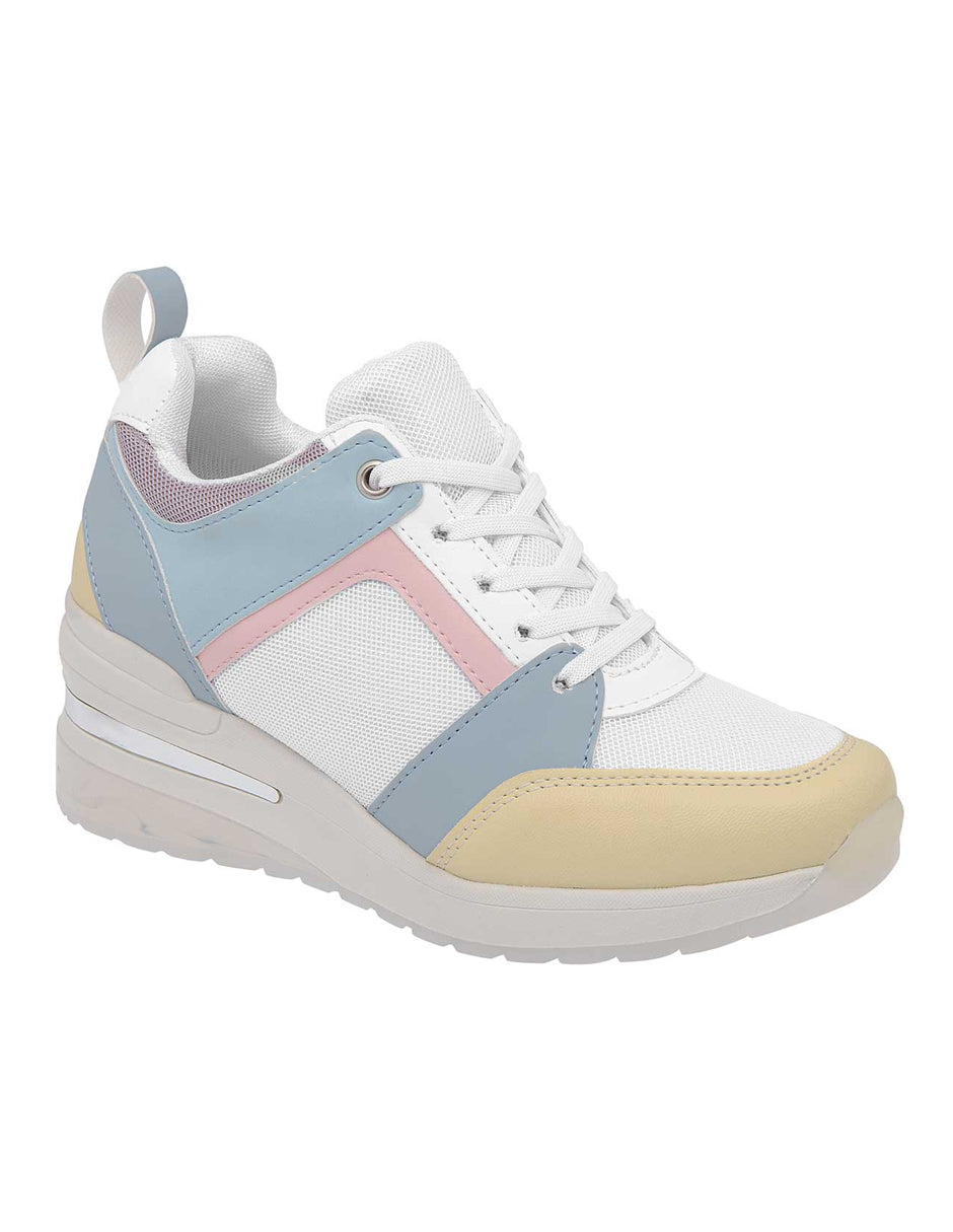 Tenis tipo Deportivo Exterior Sintético Color Multicolor Para Mujer De RBCOLLECTION