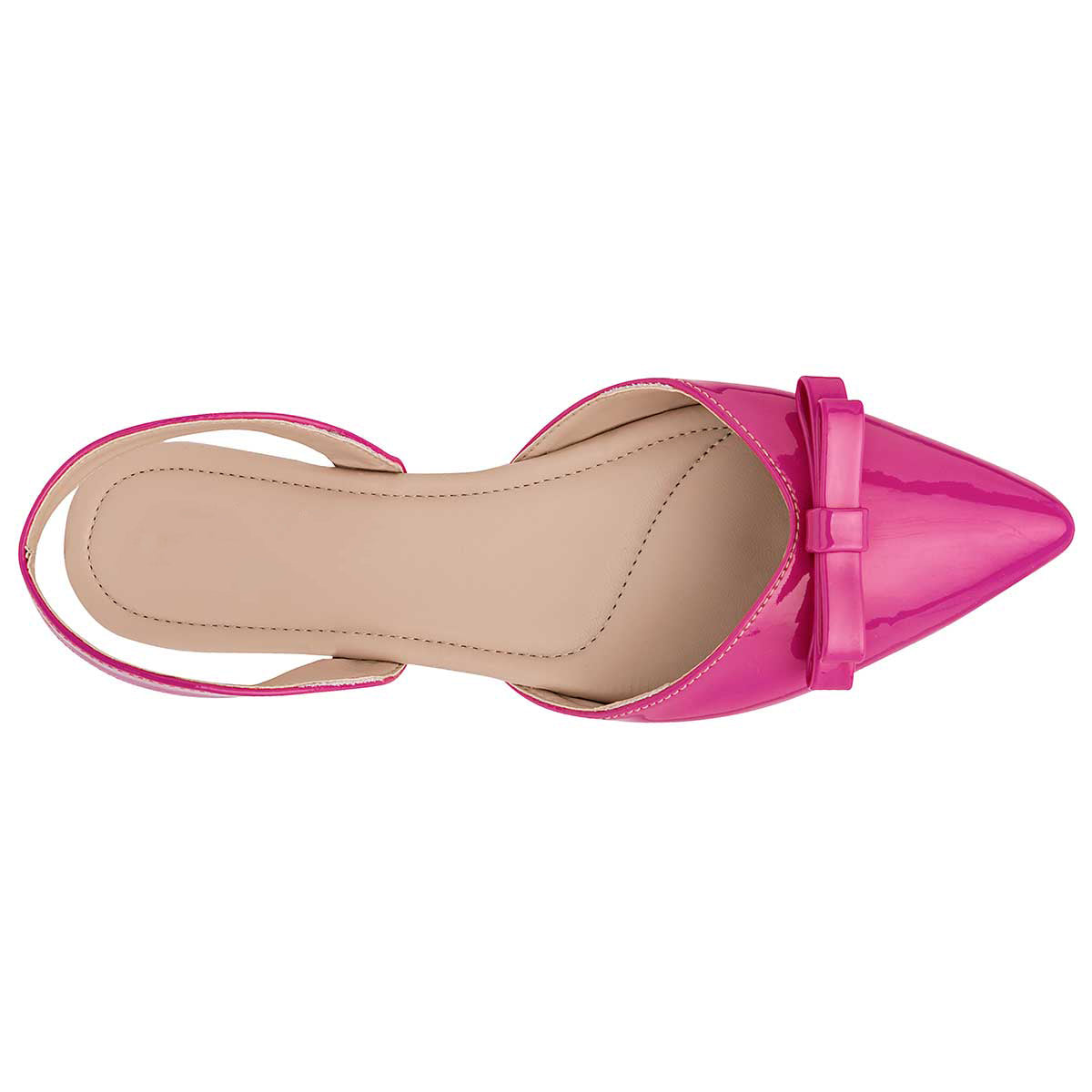 Flats clásicas Exterior Sintético Color Rosa Para Mujer De RBCOLLECTION