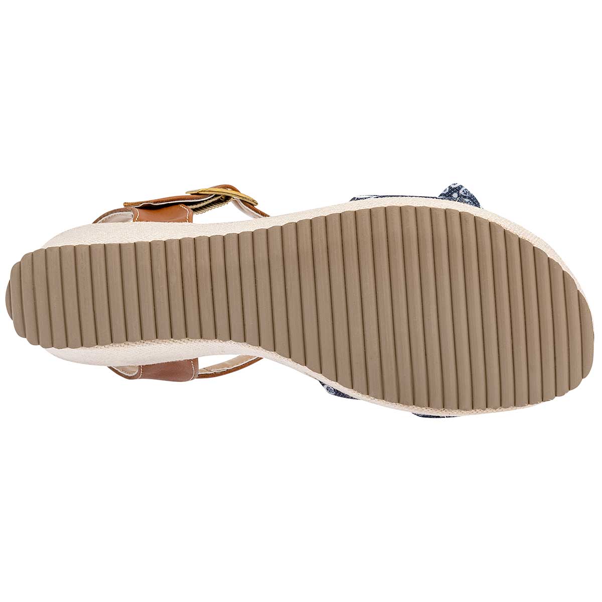 Sandalias con plataforma Exterior Sintético Color Marino Para Mujer De MORAMORA