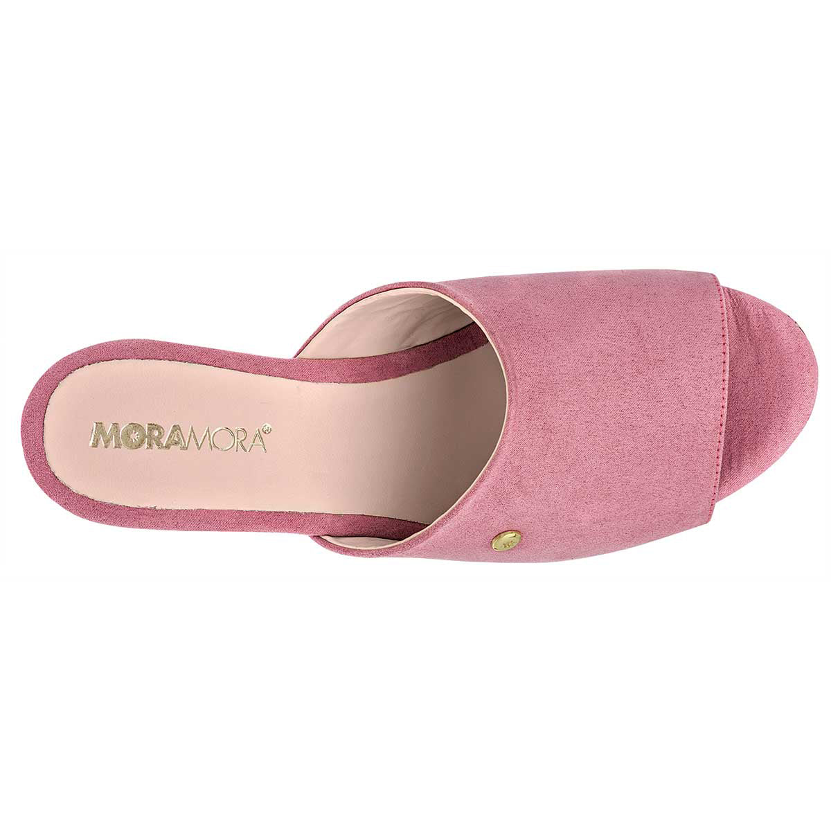 Sandalias con plataforma Exterior Textil Color Rosa Para Mujer De MORAMORA