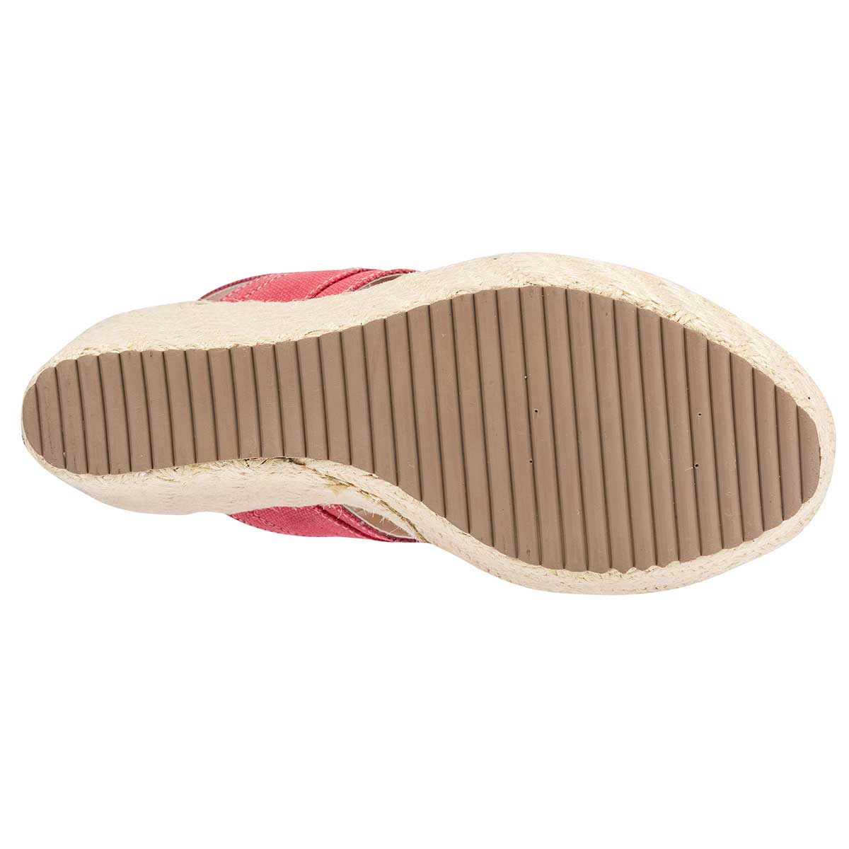 Sandalias con plataforma Exterior Textil Color Rosa Para Mujer De MORAMORA