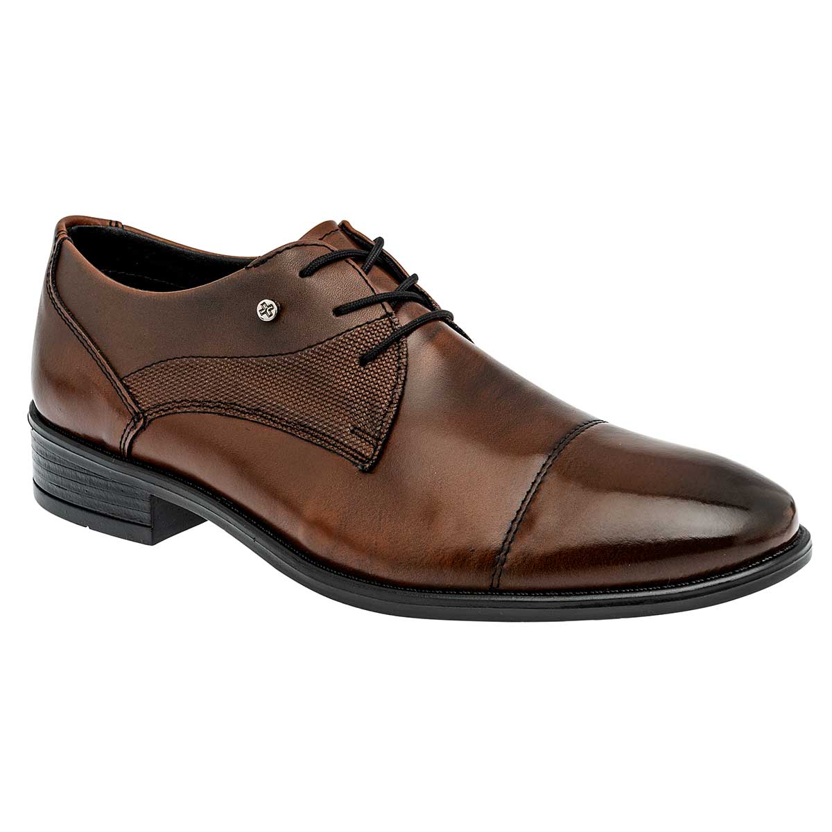 Zapatos de vestir Exterior Piel sintética Color Camel Para Hombre De Lugo Conti