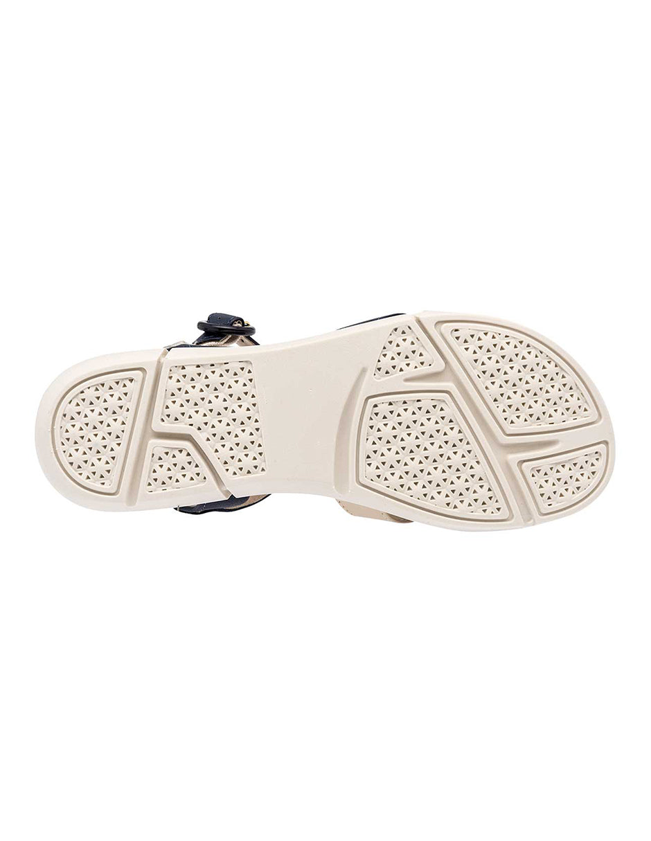 Sandalias con plataforma Exterior Piel sintética Color Marino Para Mujer De RBCOLLECTION