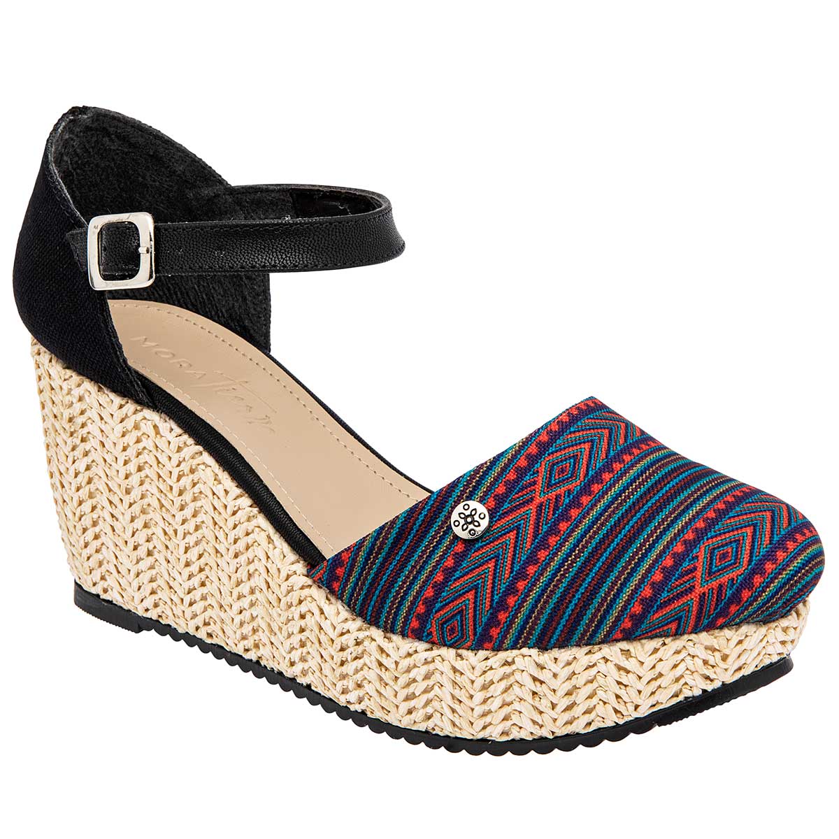 Zapatillas Exterior Textil Color Negro Para Mujer  De Mora Tierra