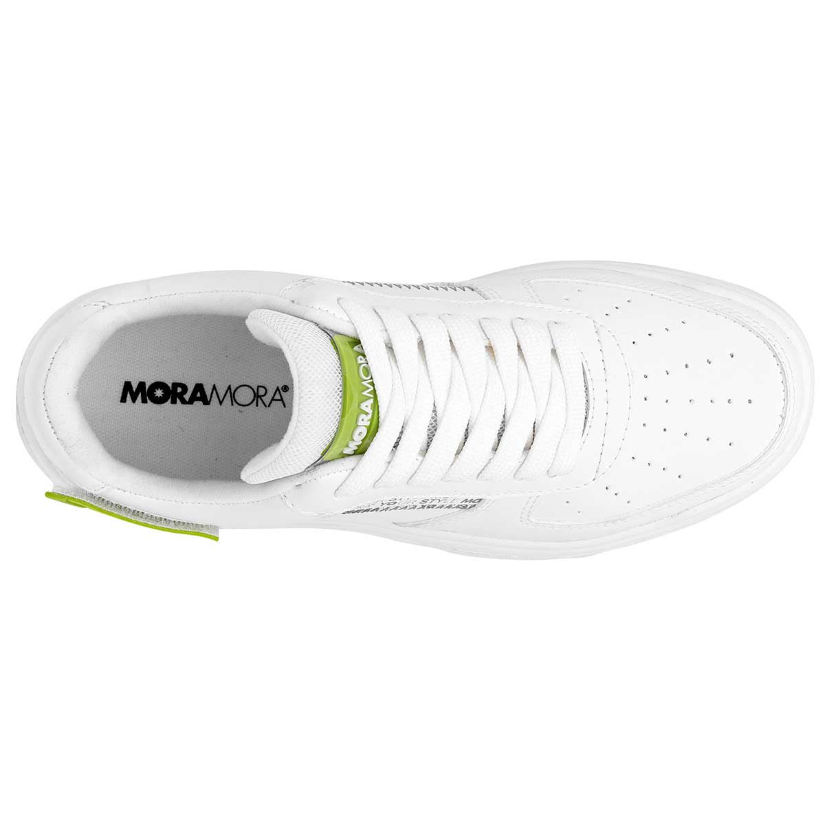 Tenis tipo Deportivo Exterior Sintético Color Blanco Para Mujer De Mora Mora