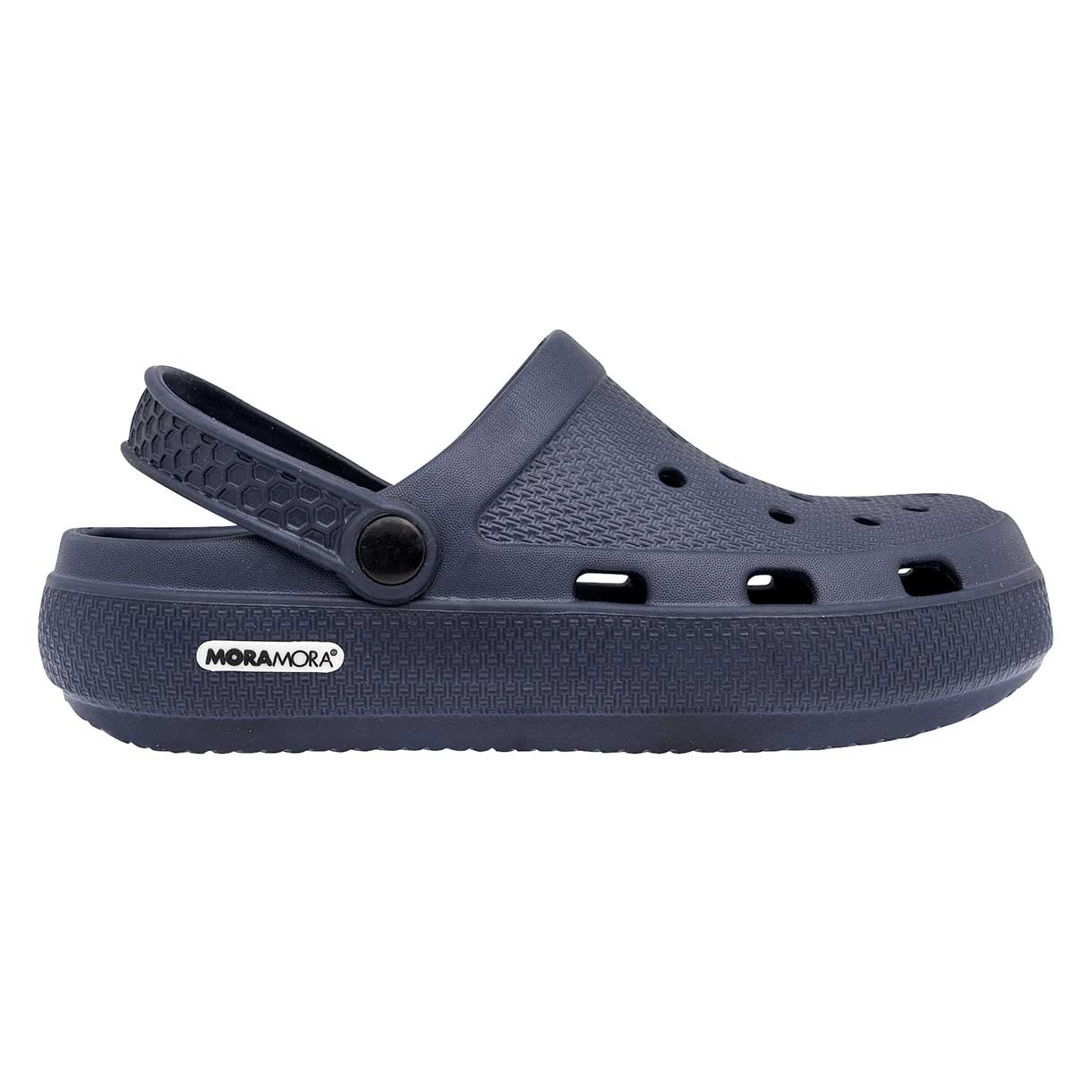 Sandalias de piso Exterior Sintético Color Marino Para Mujer De MORAMORA