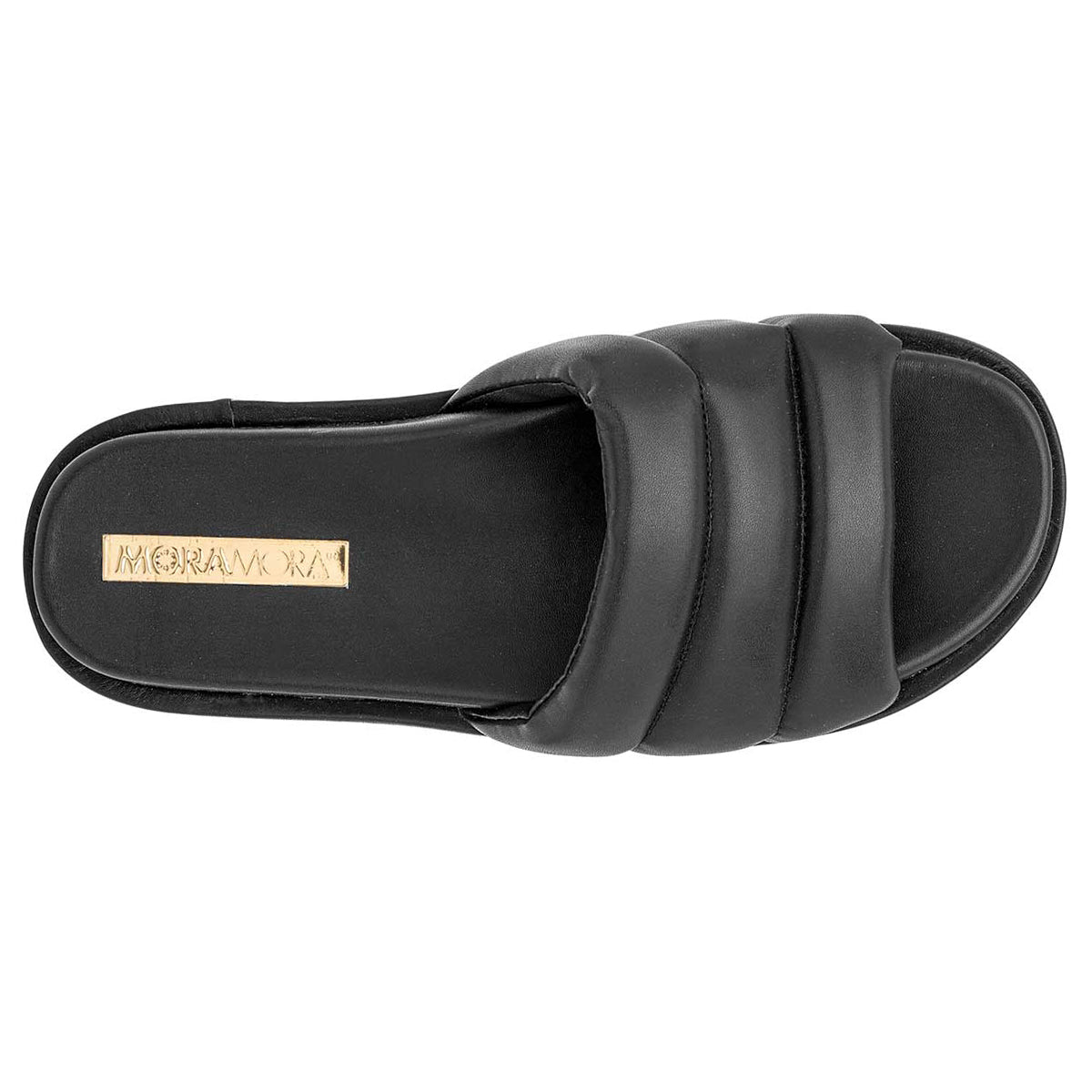 Sandalias con plataforma Exterior Piel sintética Color Negro Para Mujer De MORAMORA