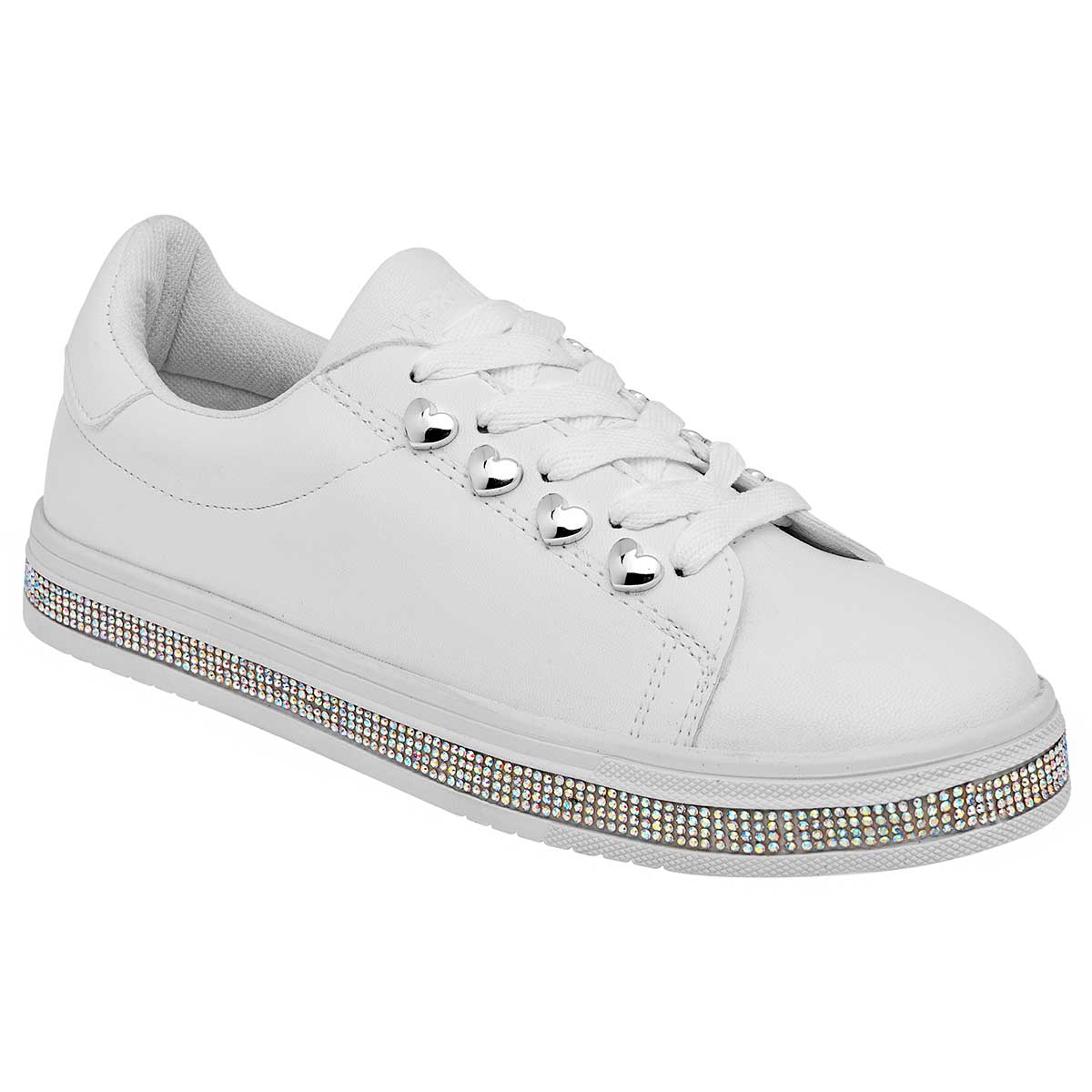 Tenis tipo Deportivo Exterior Sintético Color Blanco Para Mujer De Mora Mora