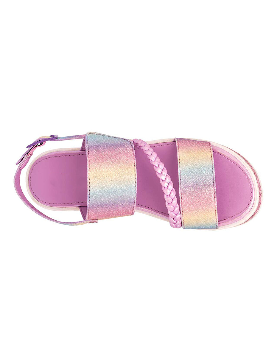 Sandalias de piso Exterior Piel sintética Color Multicolor Para Mujer De RBCOLLECTION