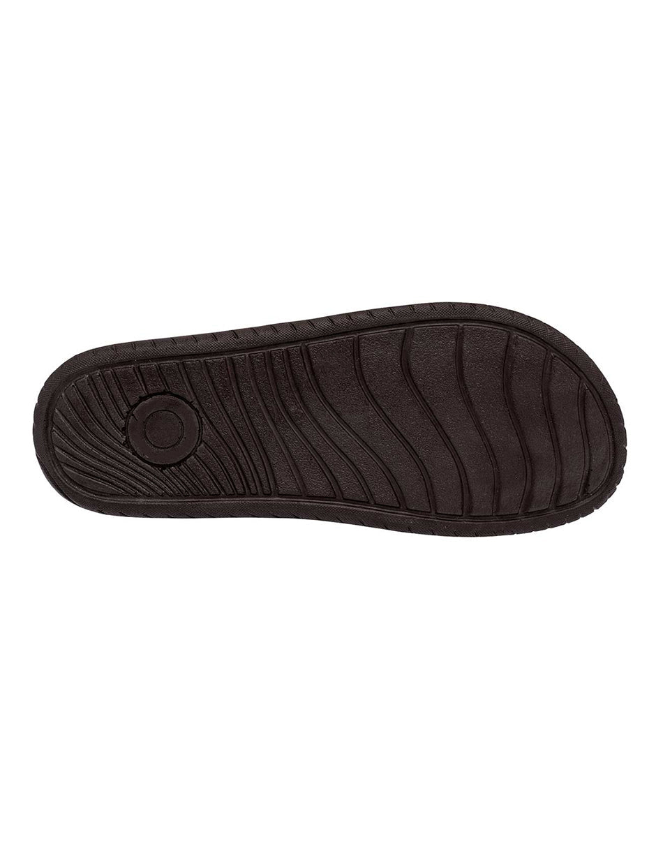 Sandalias de piso Exterior Piel Color Café Para Hombre De RBCOLLECTION