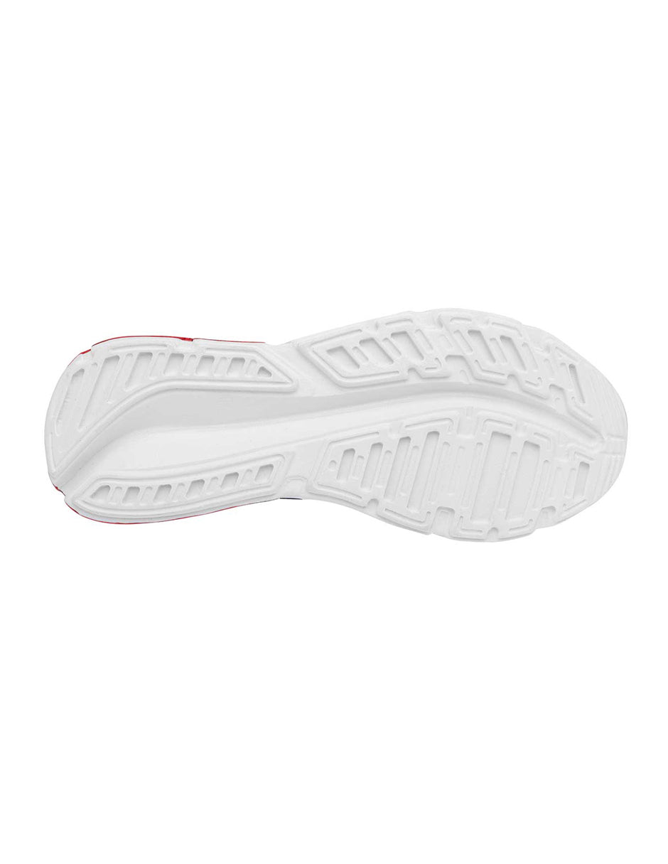 Tenis Tipo deportivo Exterior Textil Color Negro Con Rojo Para Hombre De RBCOLLECTION