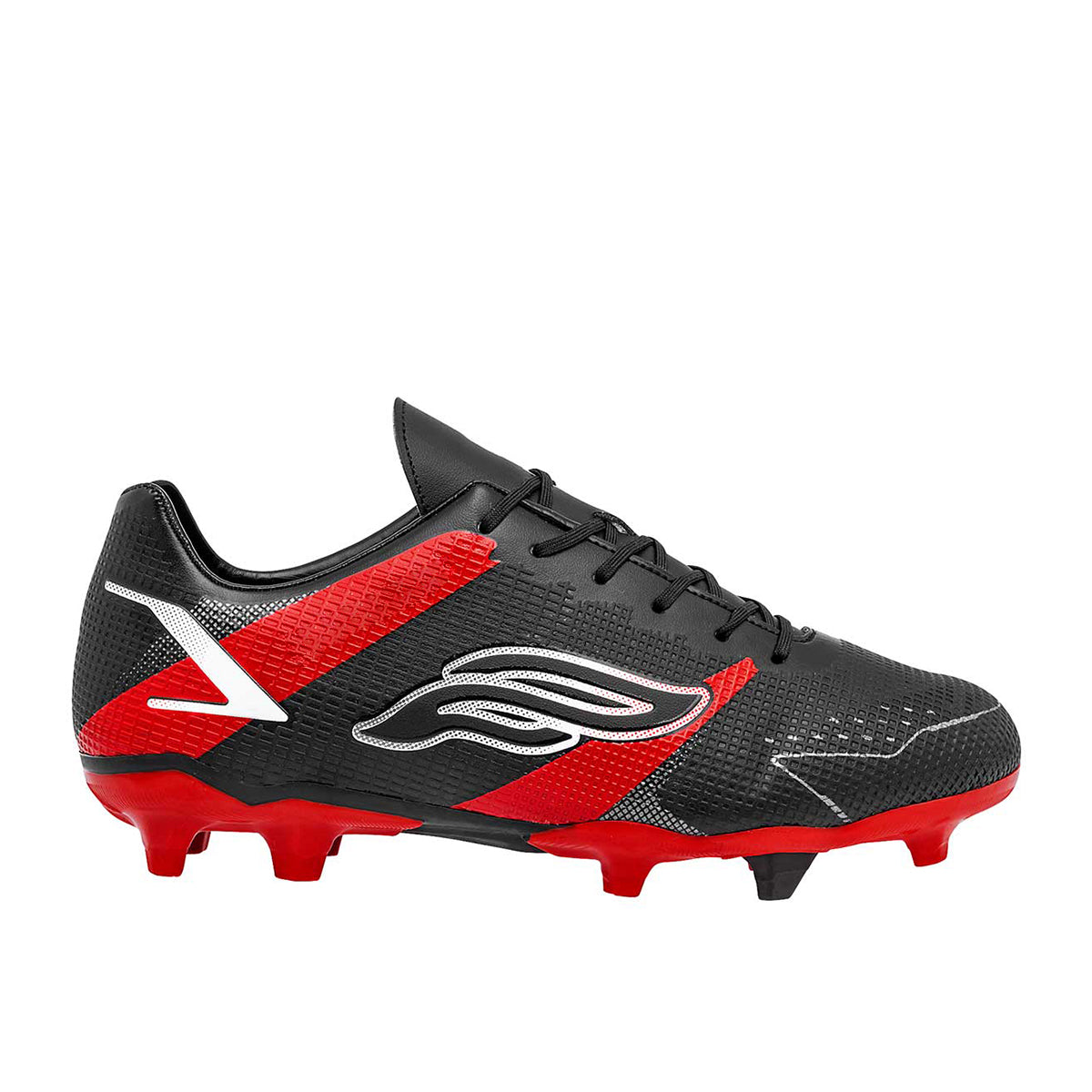 Tenis para Fútbol Exterior Sintético Color Negro Con Rojo Para Mujer De RBCOLLECTION