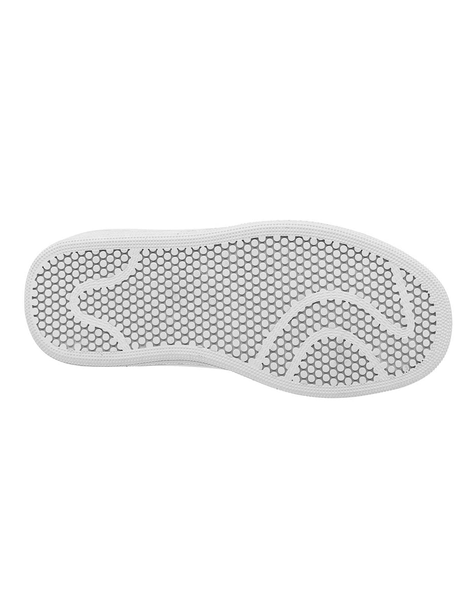 Tenis tipo Deportivo Exterior Piel sintética Color Blanco Para Mujer De RBCOLLECTION