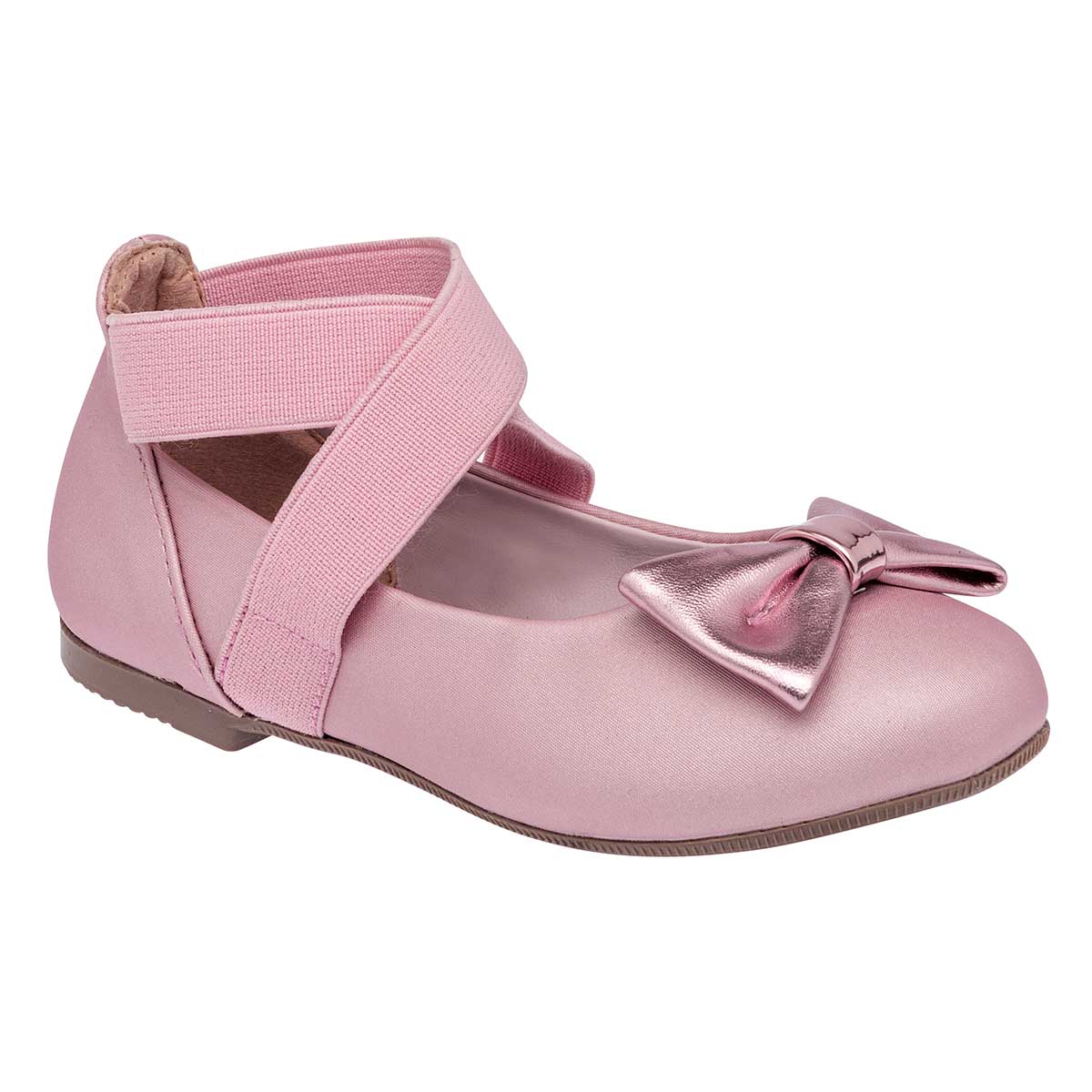 Zapato Mary Jane Exterior Sintético Color Rosa Para Mujer De Tropicana