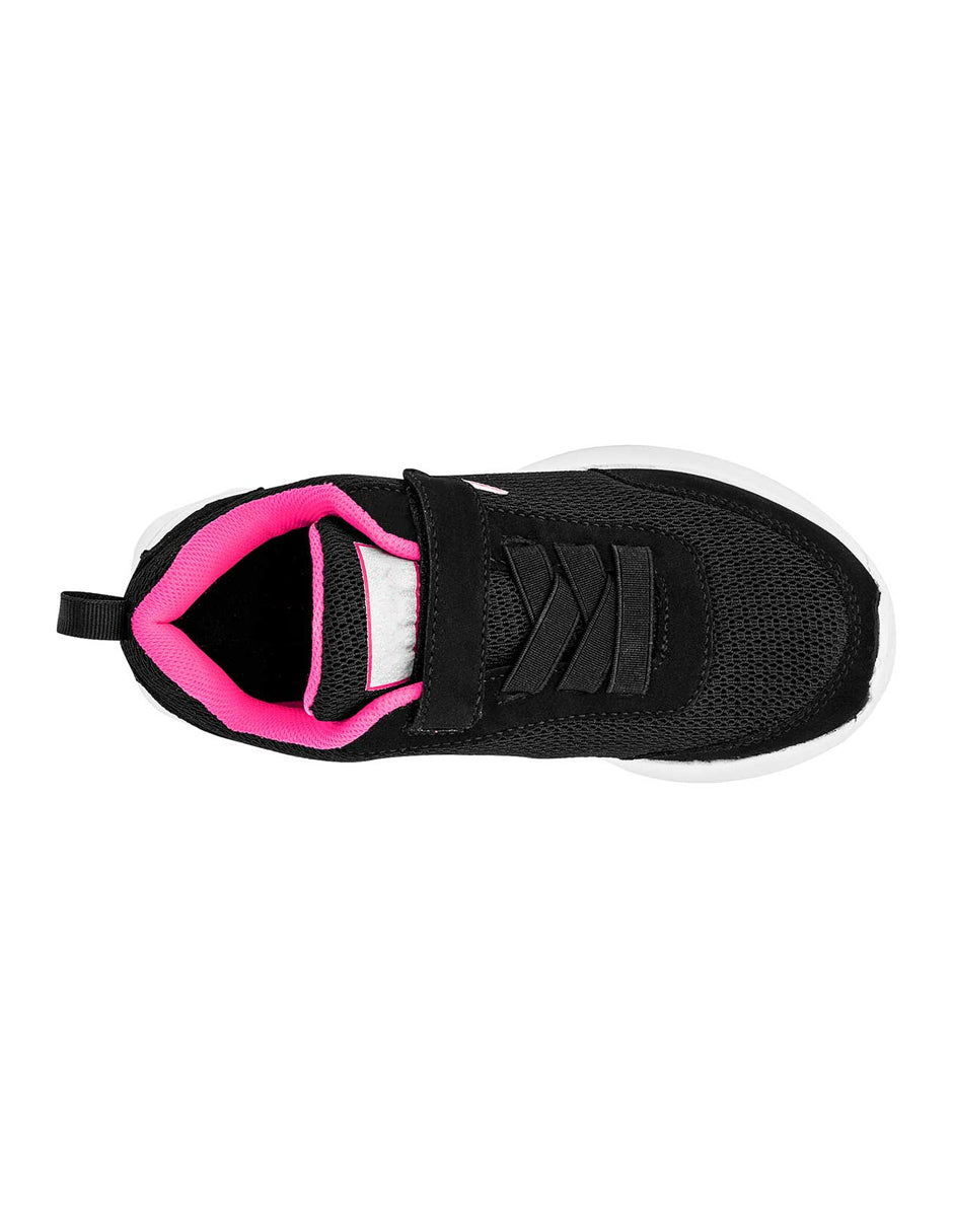 Tenis tipo Deportivo Exterior Sintético Color Negro Para Mujer De RBCOLLECTION