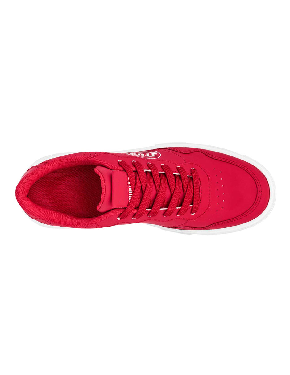 Tenis tipo Deportivo Exterior Sintético Color Rojo Para Mujer De RBCOLLECTION