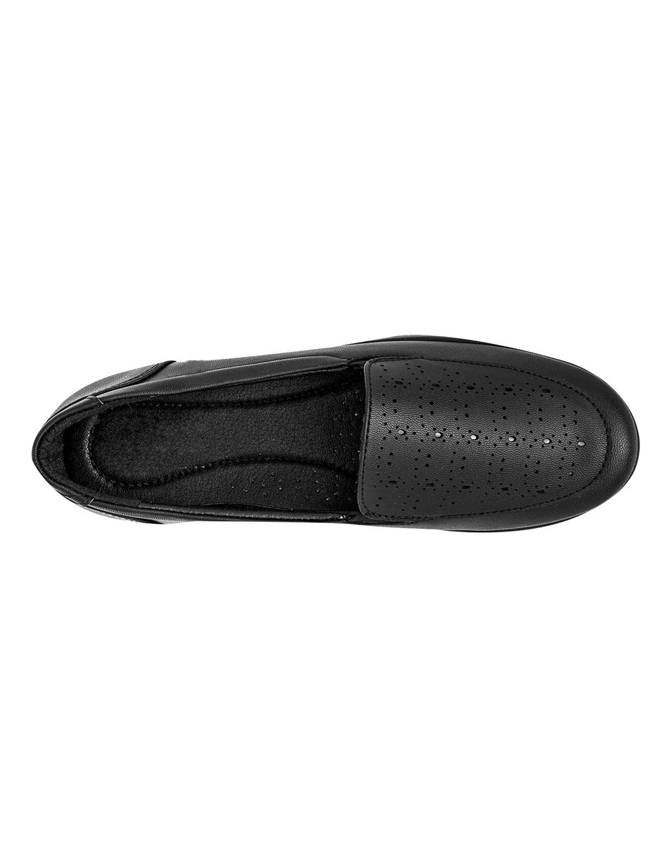 Flats clásicas Exterior Sintético Color Negro Para Mujer  De RBCOLLECTION