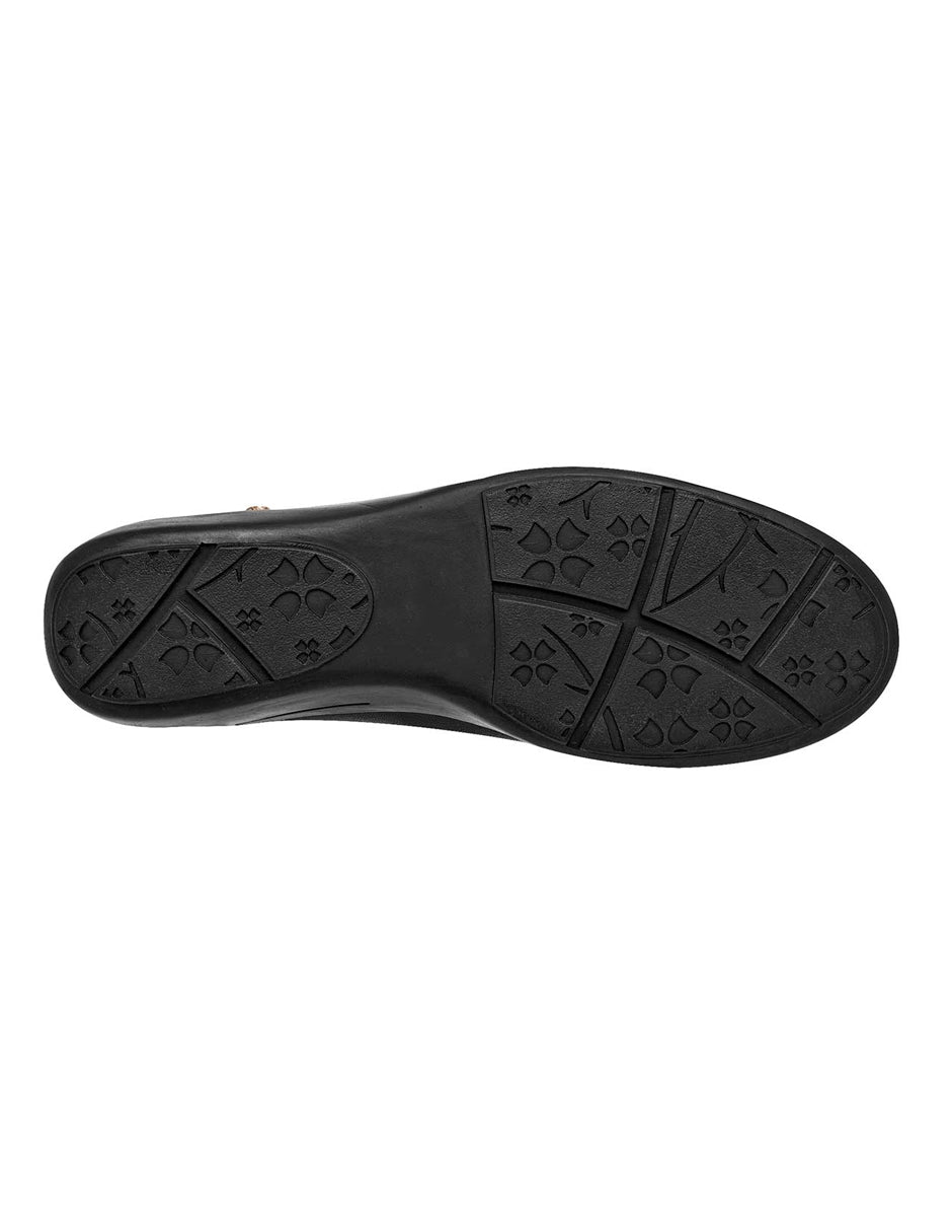 Flats clásicas Exterior Sintético Color Negro Para Mujer  De RBCOLLECTION