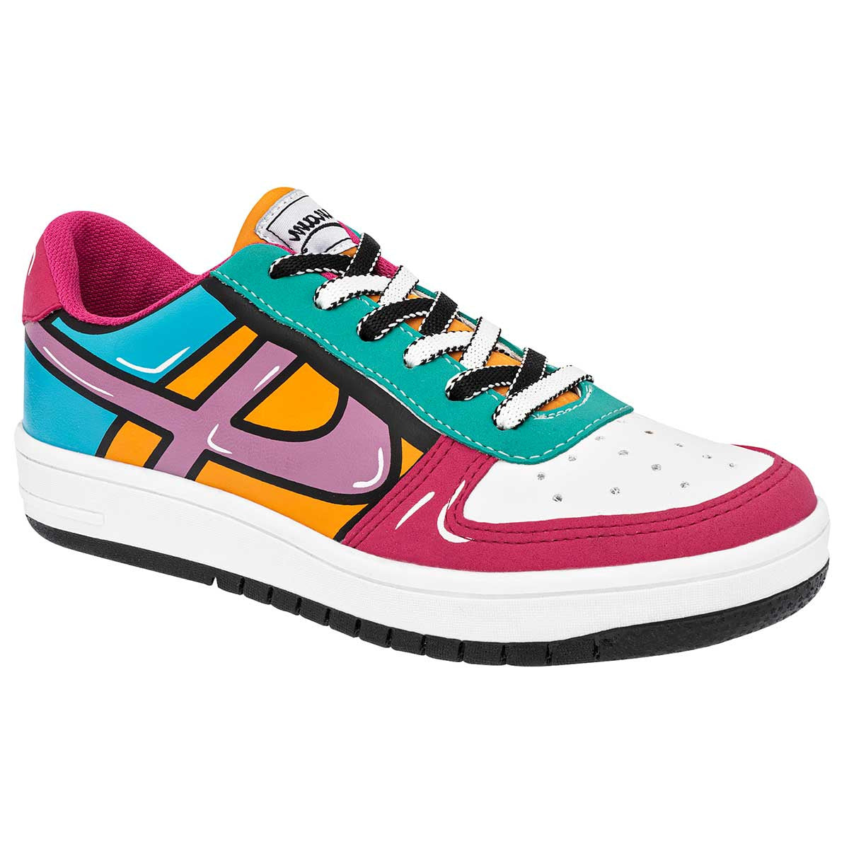 Tenis tipo Deportivo Exterior Sintético Color Blanco Para Mujer De Panam