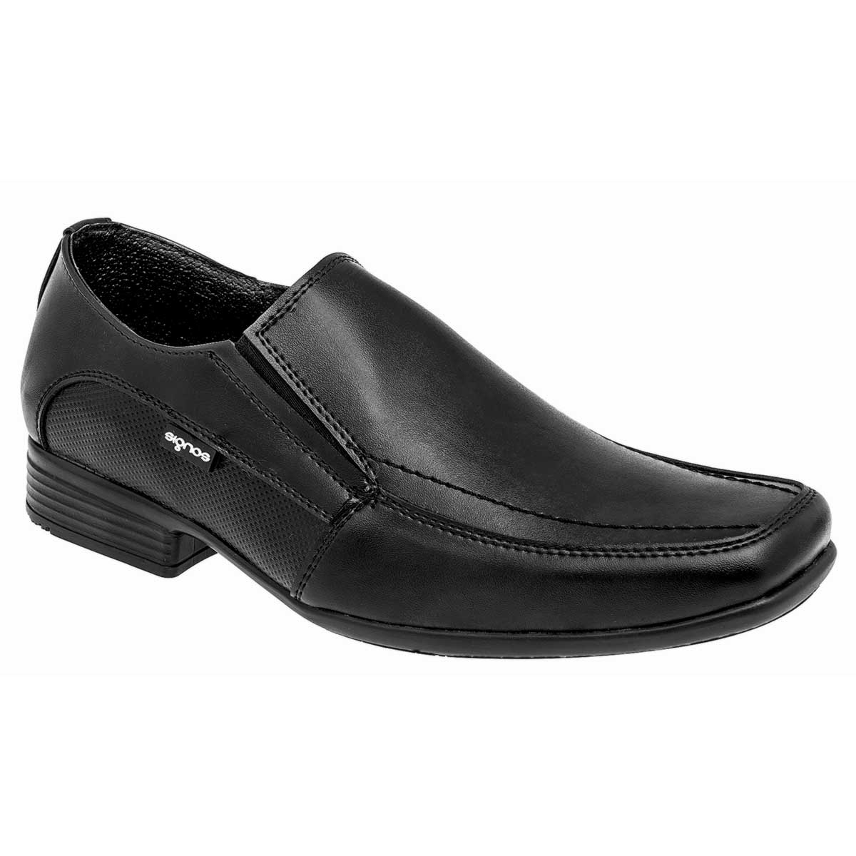 Zapatos de vestir Exterior Sintético Color Negro Para Hombre De Signos