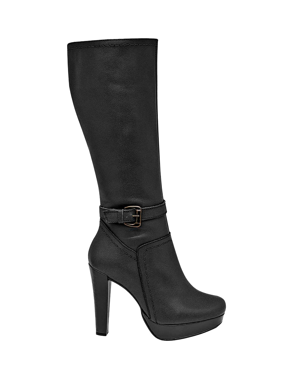 Botas altas Exterior Textil Color Negro Para Mujer De RBCOLLECTION