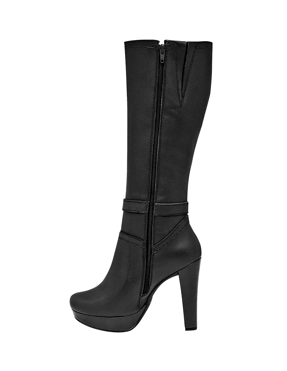 Botas altas Exterior Textil Color Negro Para Mujer De RBCOLLECTION