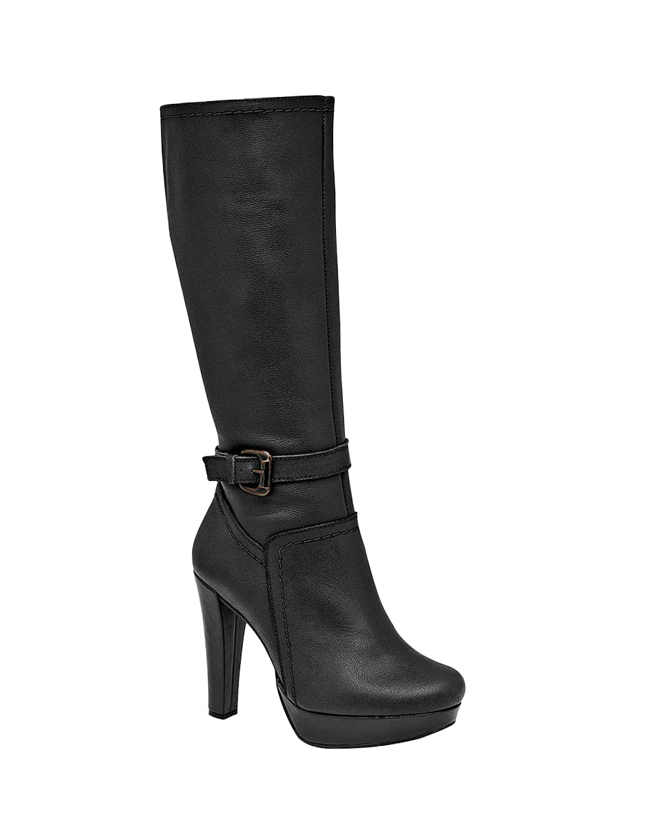 Botas altas Exterior Textil Color Negro Para Mujer De RBCOLLECTION