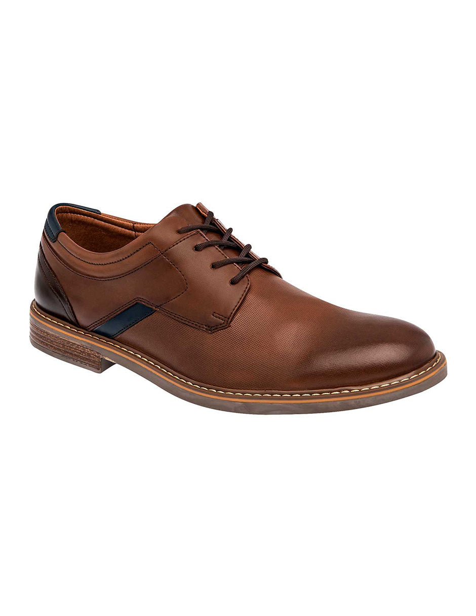 Zapatos de vestir Exterior Piel Color Camel Con Café Para Hombre De RBCOLLECTION