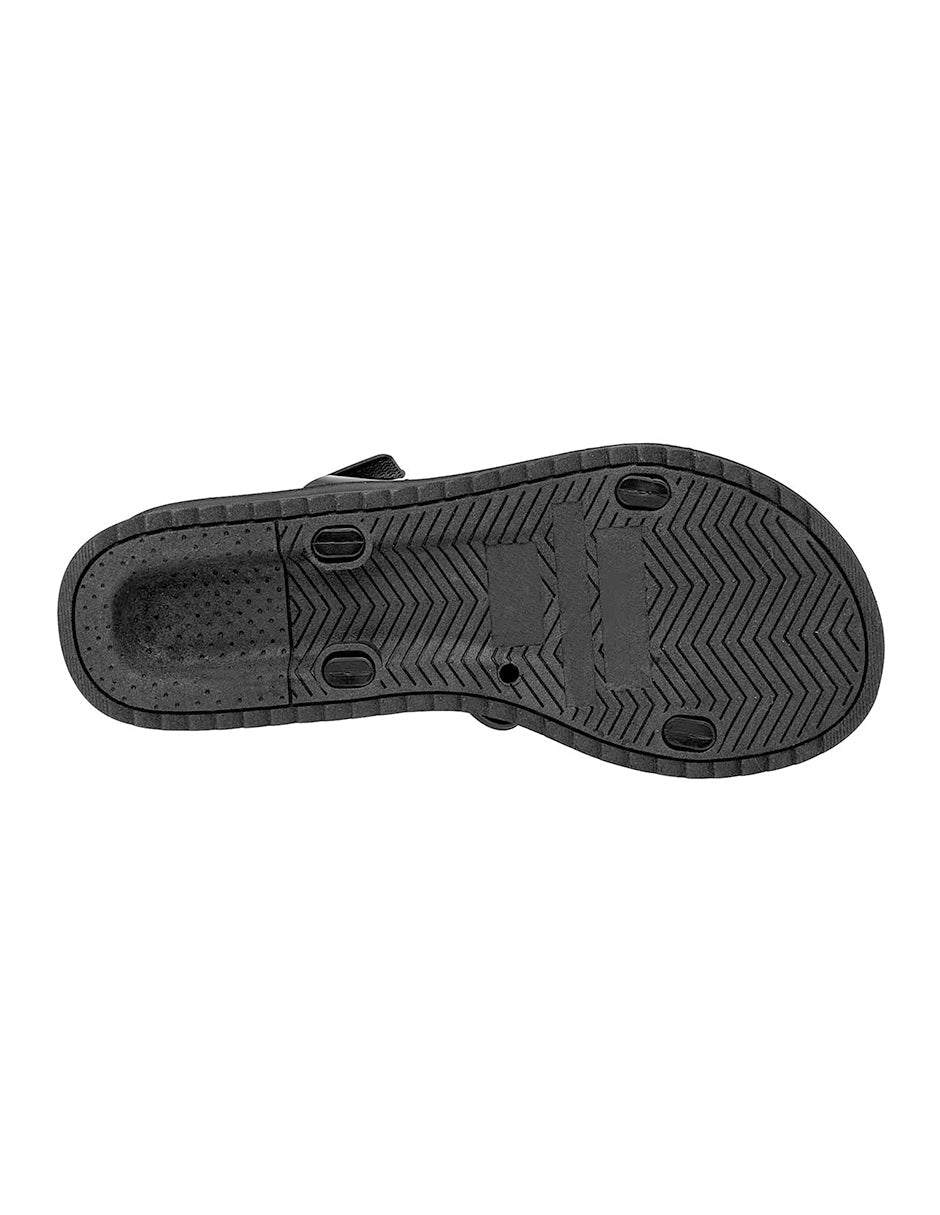 Sandalias de piso Exterior Sintético Color Negro Para Mujer De RBBASICS