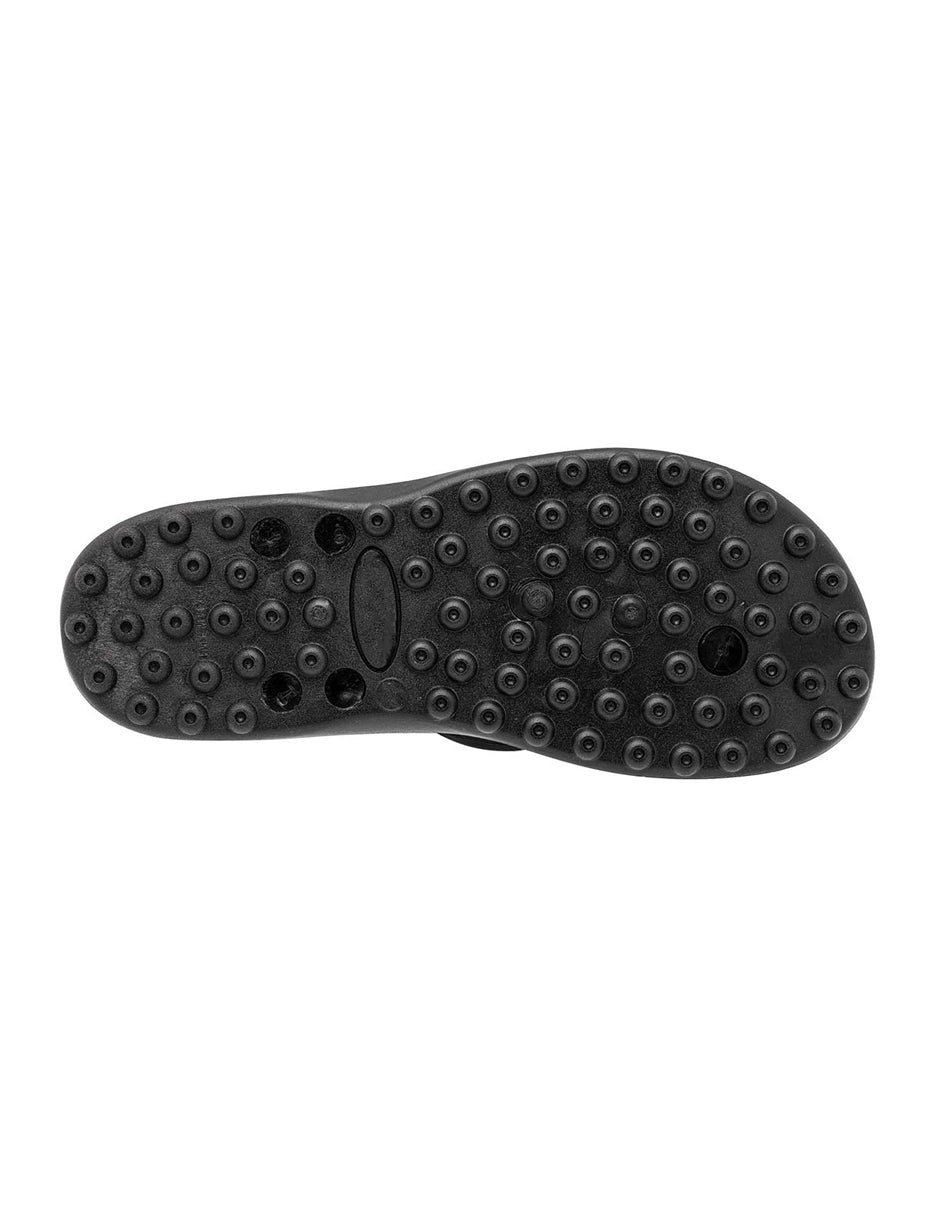 Sandalias de piso Exterior Sintético Color Negro Para Hombre De RBBASICS