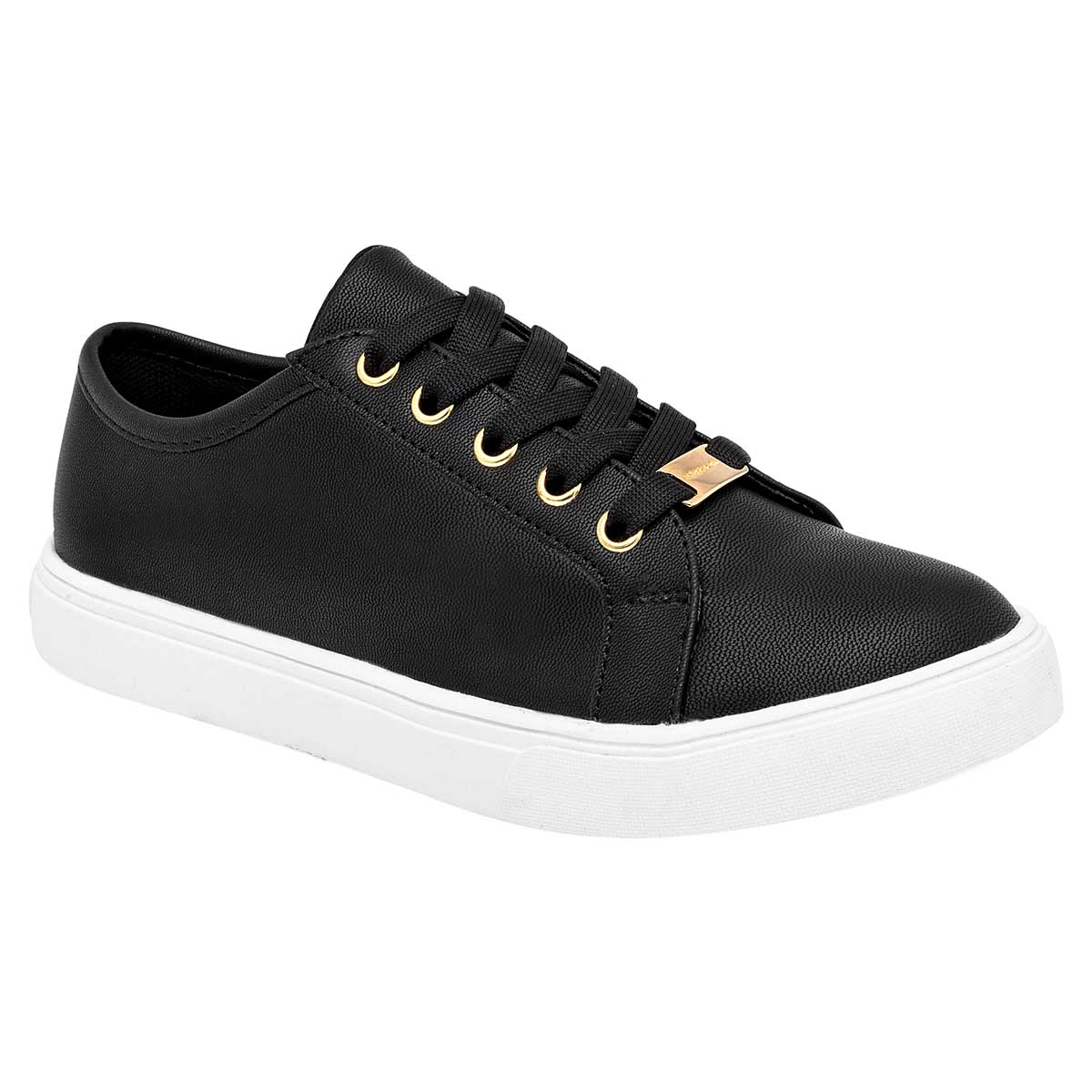 Tenis tipo Deportivo Exterior Sintético Color Negro Para Mujer De Mora Mora