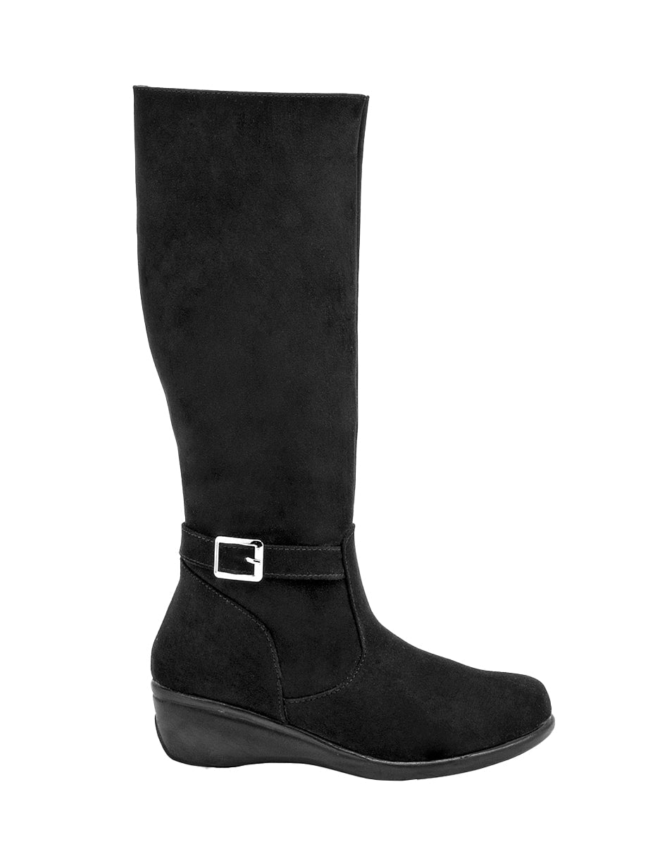 Botas altas Exterior Textil Color Negro Para Mujer De RBCOLLECTION