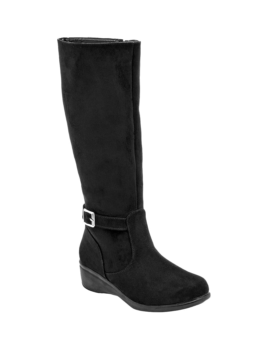 Botas altas Exterior Textil Color Negro Para Mujer De RBCOLLECTION