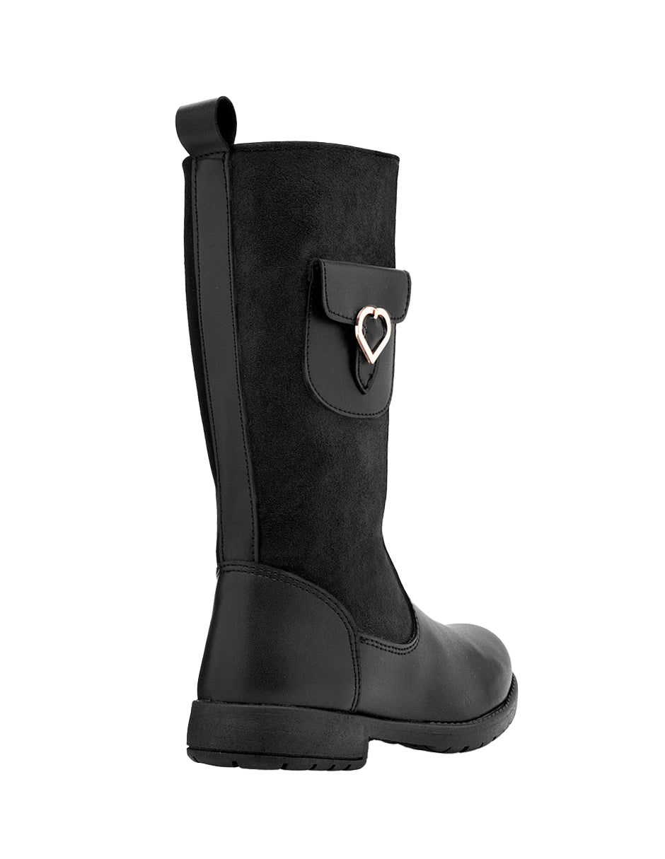 Botas altas Exterior Textil Color Negro Para Mujer De RBCOLLECTION