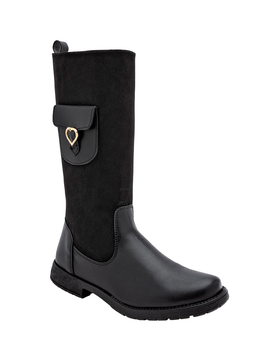 Botas altas Exterior Textil Color Negro Para Mujer De RBCOLLECTION