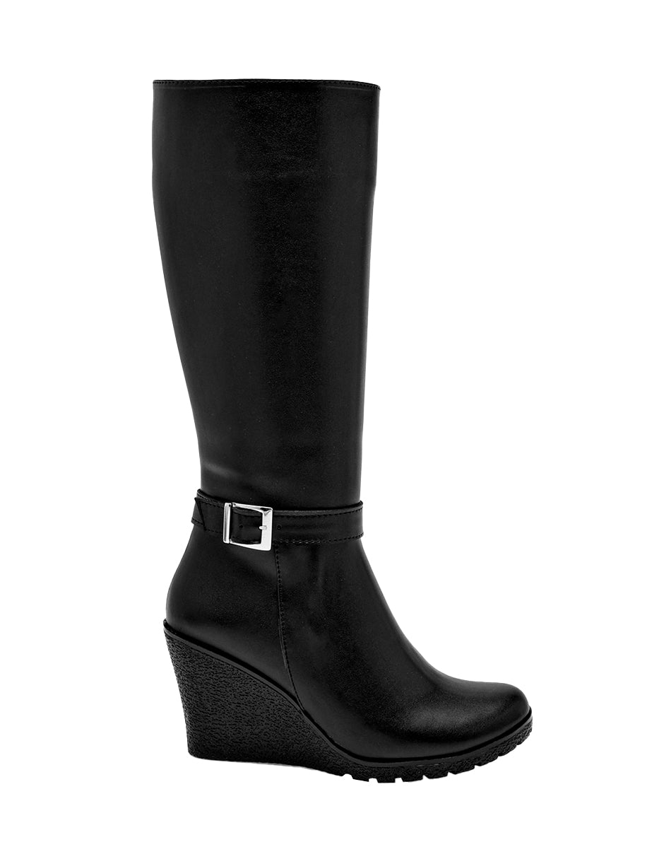 Botas altas Exterior Sintético Color Negro Para Mujer De RBCOLLECTION