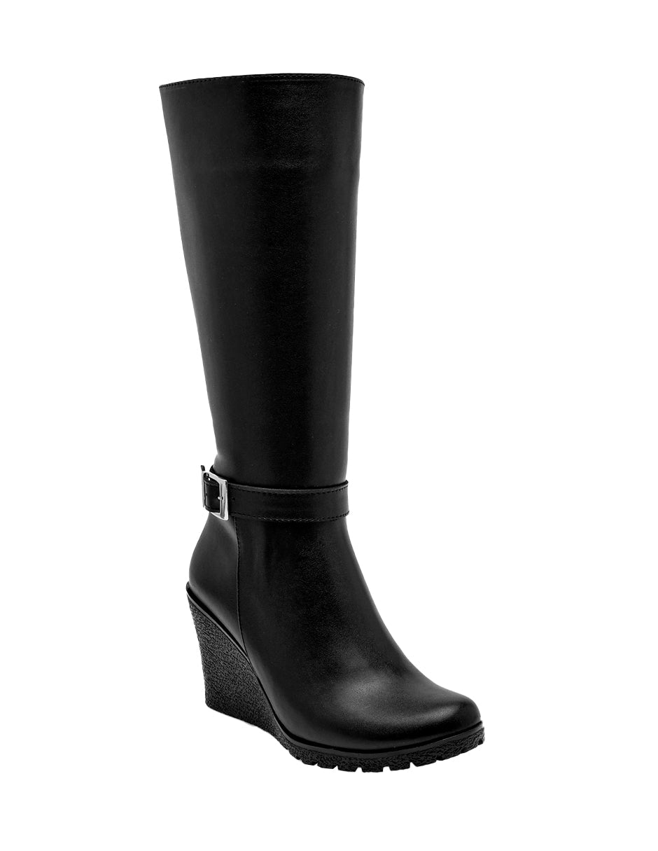 Botas altas Exterior Sintético Color Negro Para Mujer De RBCOLLECTION